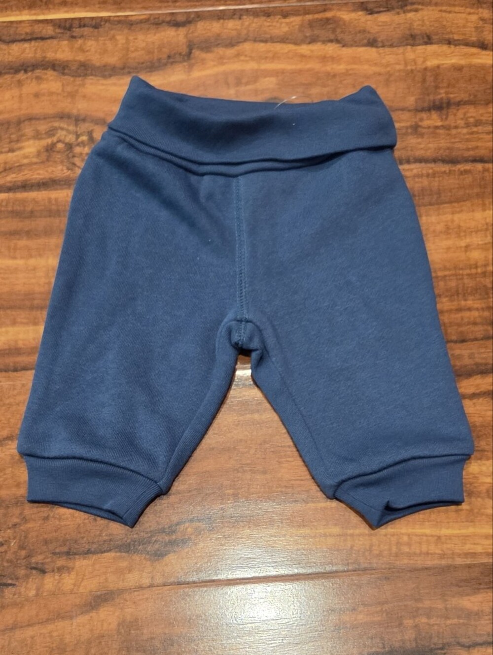 Gymboree NWT 0-3 Month Blue Hooded Sweatshirt, Pants, Striped Bodysuit & Booties - Picture 11 of 15